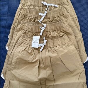 Crew Cut Tan Drawstring School Uniform Skort Size L